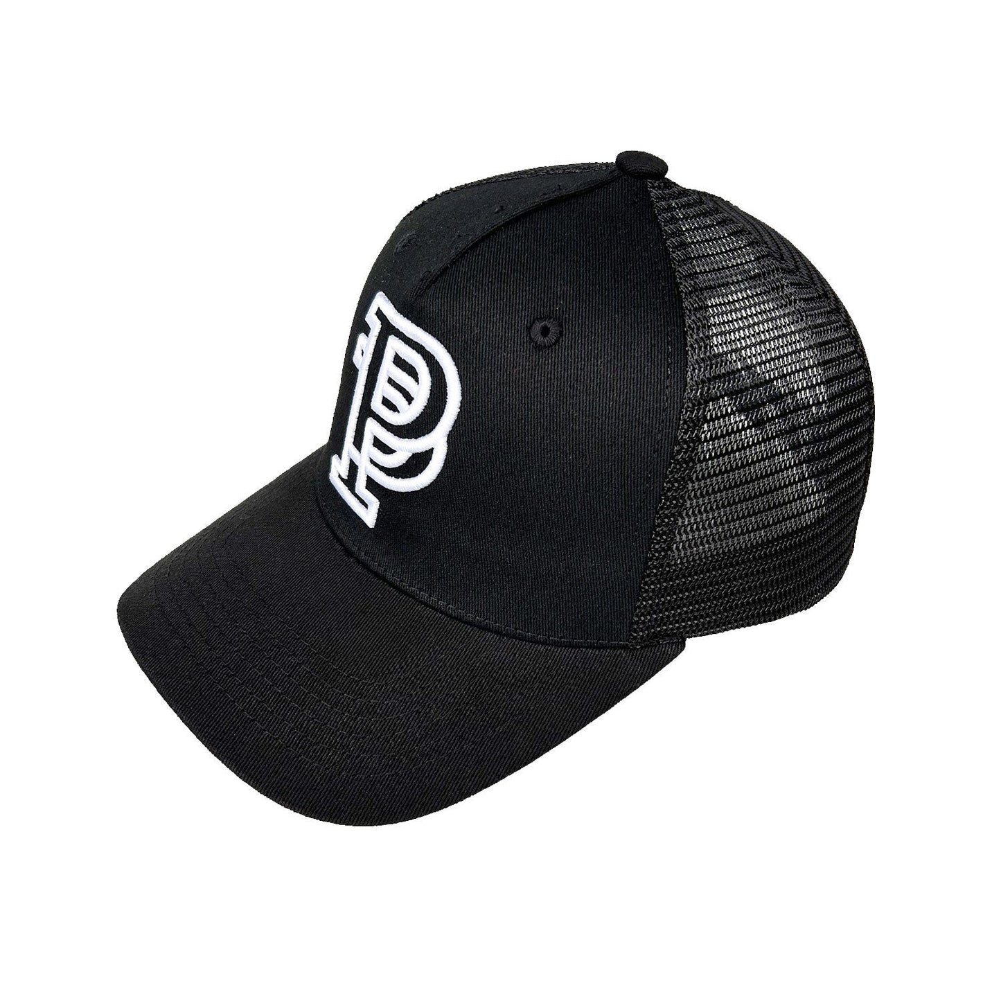 Purple Hat Mesh Stitching Embroidery PB001#