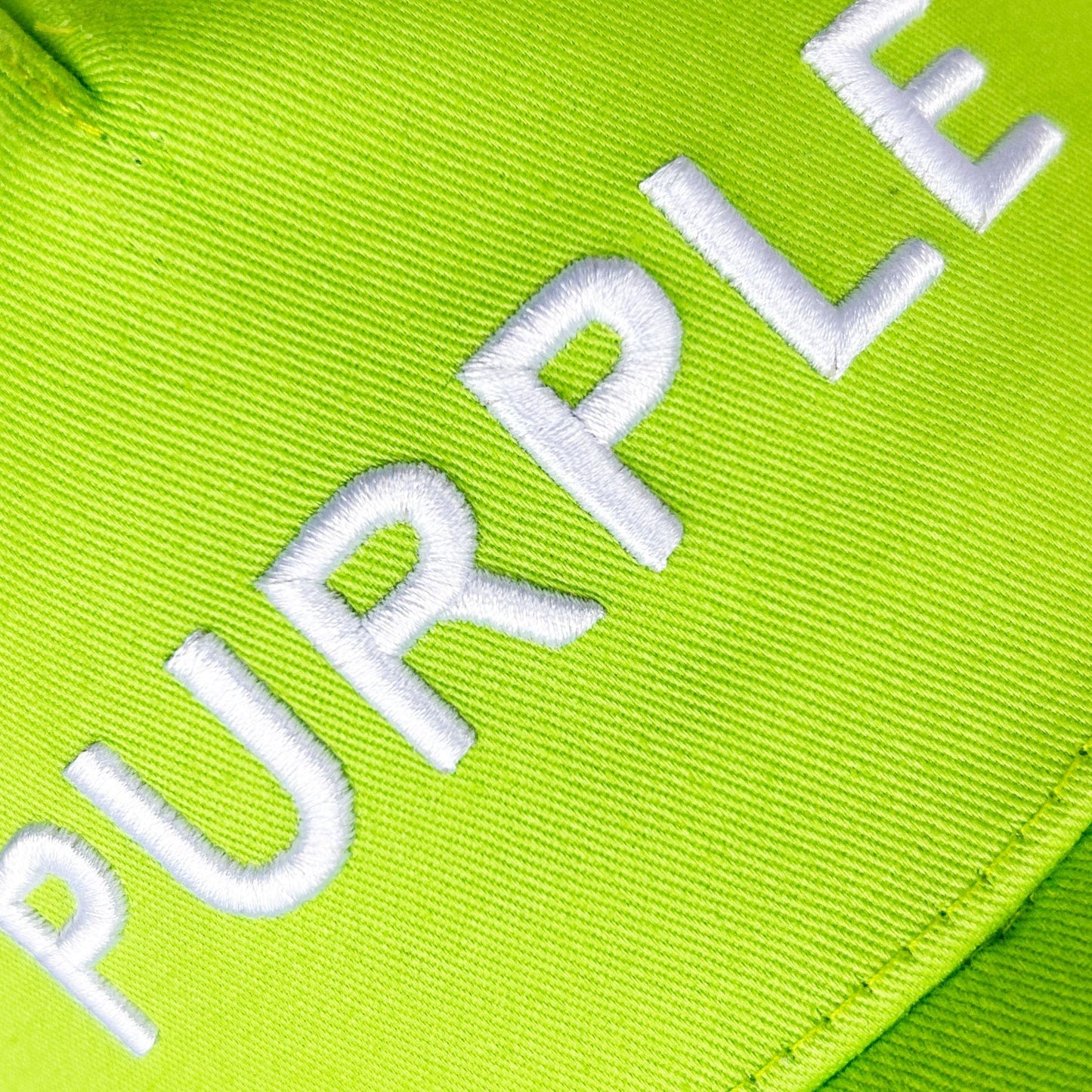 Purple Hat Mesh Stitching Embroidery PB003#