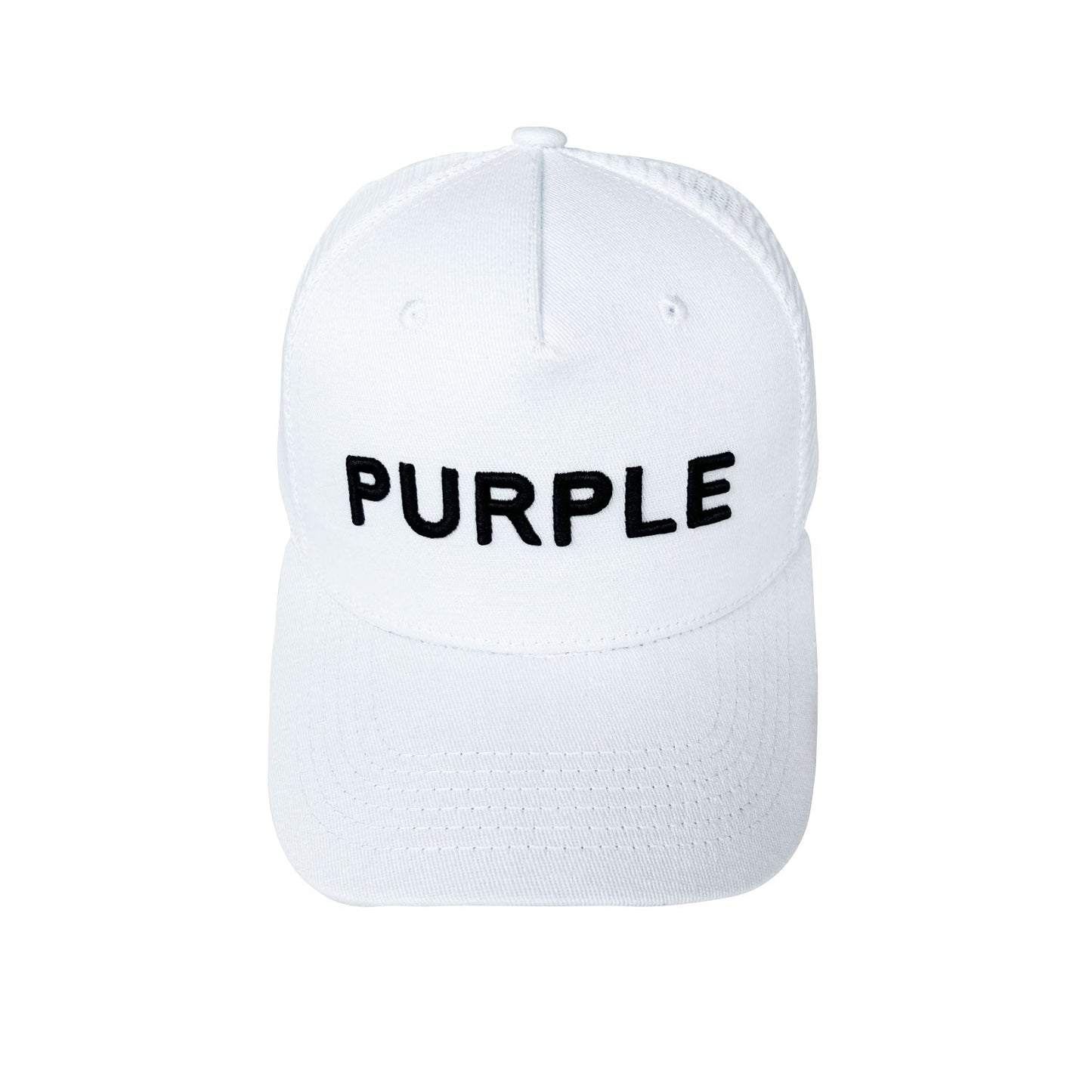 Purple Hat Mesh Stitching Embroidery PB003#