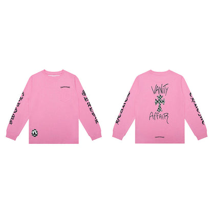 Chrome Hearts Men's Long-Sleeve T-shirt Sweatshirt K8002