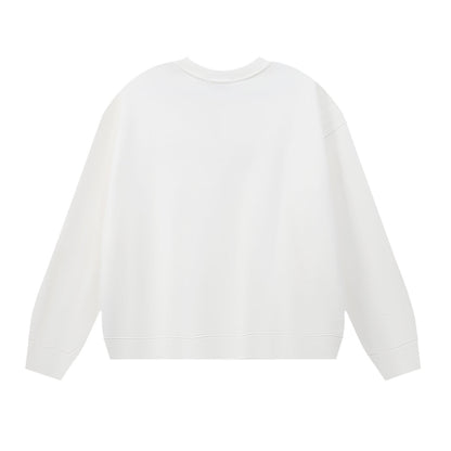 Purple Men's Long-Sleeve T-shirt Sweatshirt 1142