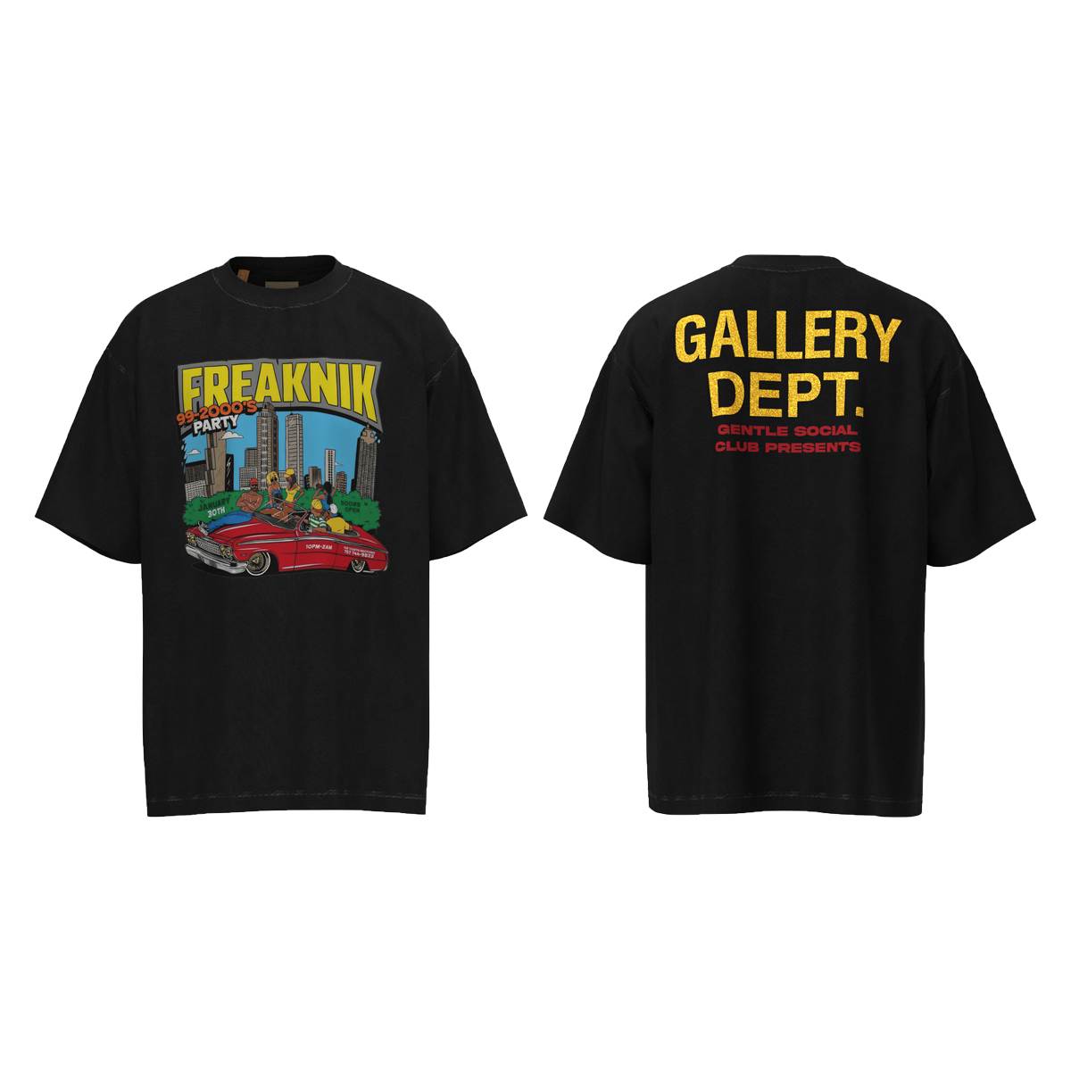 GALLERY DEPT New T-shirt D89_P49