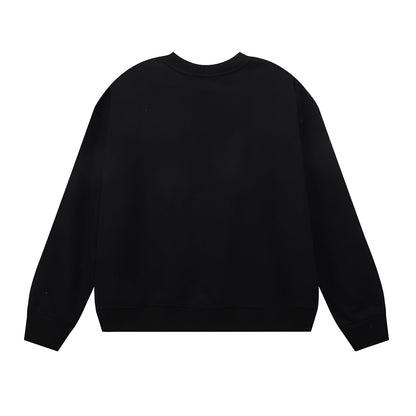 Purple Men's Long-Sleeve T-shirt Sweatshirt 1130